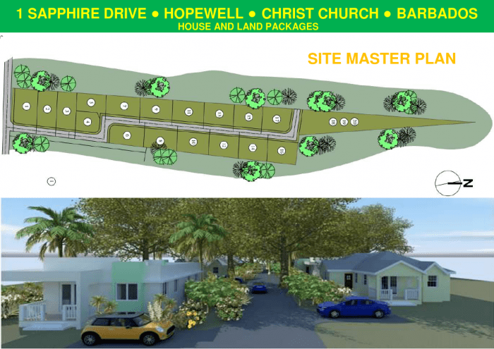 Just Real Estate Sapphire Drive Brochure Site Master Plan