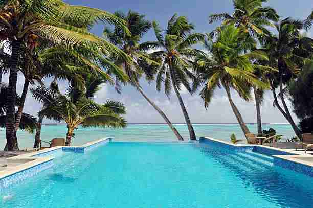 barbados pool near beach