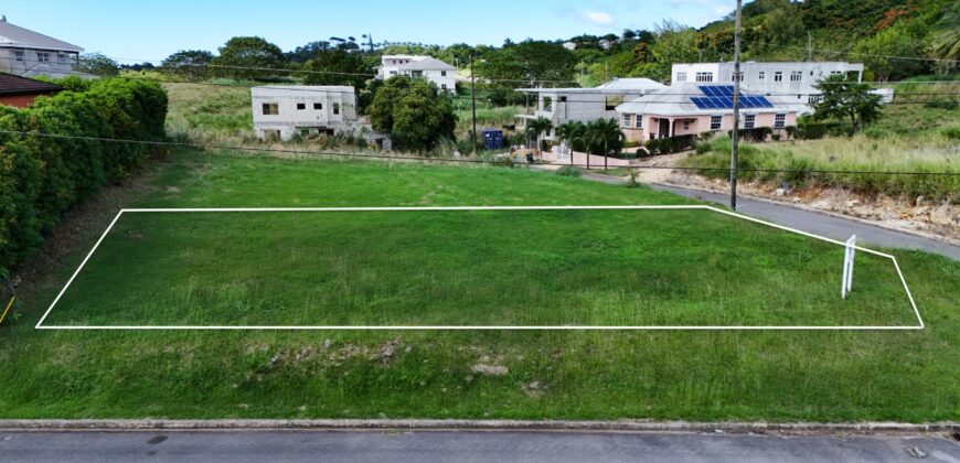 Land for Sale in Barbados – 115 Ayshford Estates, St Thomas