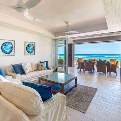 Oceanview villas beach houses interior